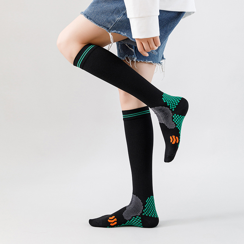 跨境供货运动肌力袜  世界杯足球袜护腿男女可用压力袜 舒适袜子详情图2