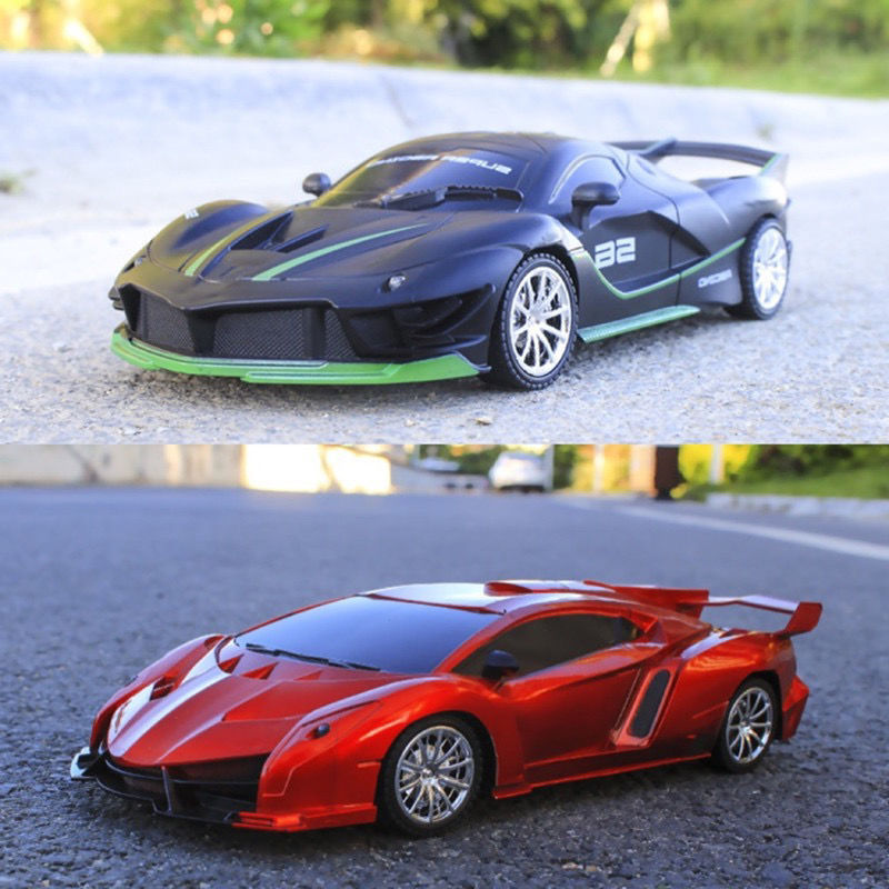 Cross Border 1:18 Wireless Remote Control Racing Car Speed Drift Charging Dynamic Light Car Boy Children Toys Wholesale details Picture