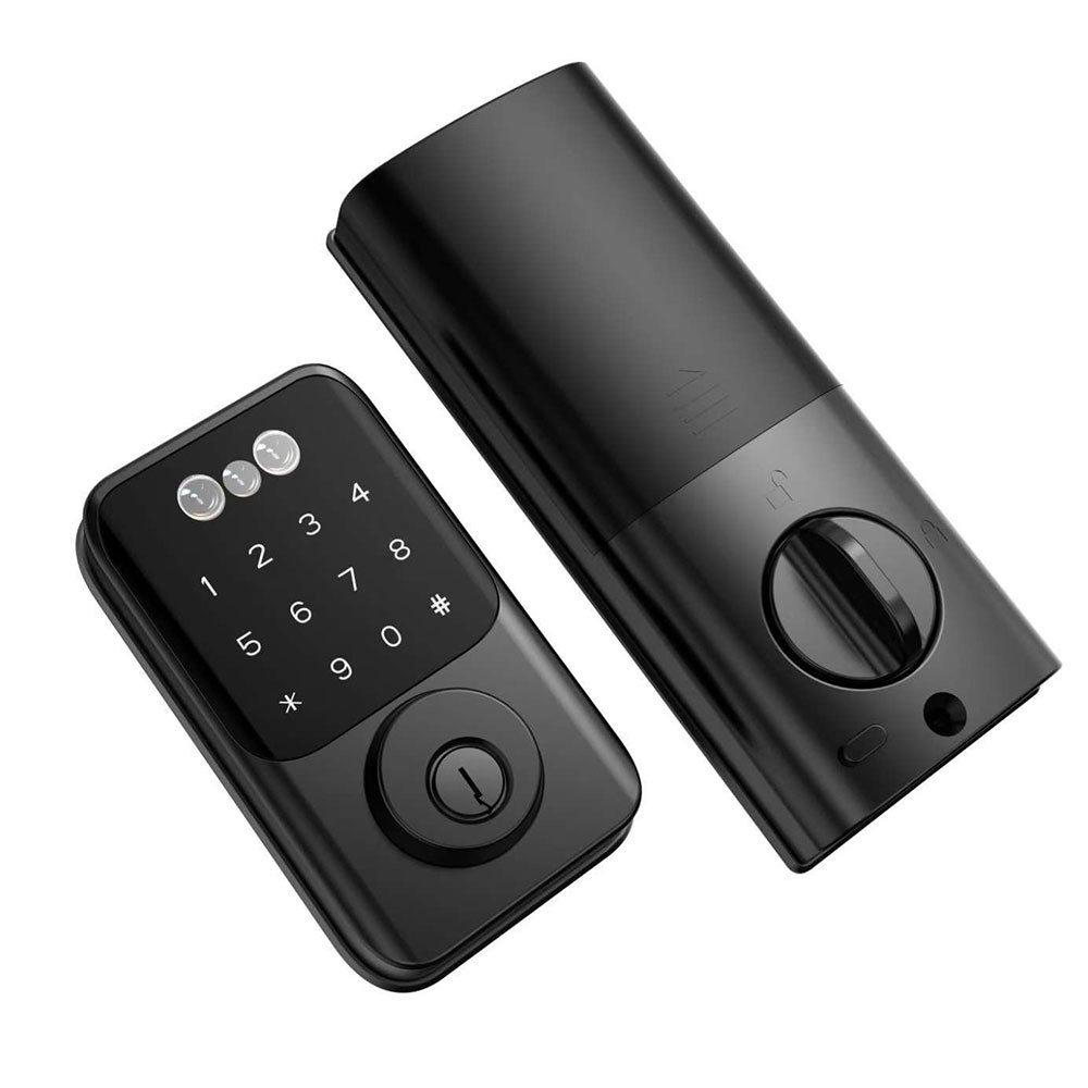 Tuya Smart All-in-One Lock Bluetooth Fingerprint Password Card Swiping Smart Lock Item Picture