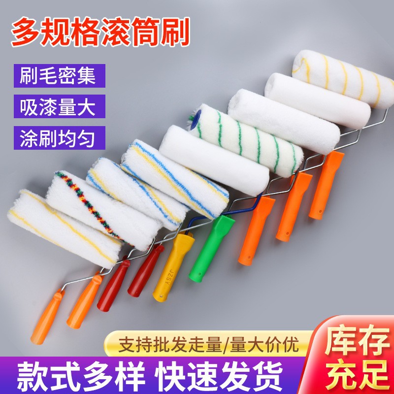 油漆刷/猪毛刷/橡塑柄油漆刷/圆头小毛刷/油漆油漆刷产品图