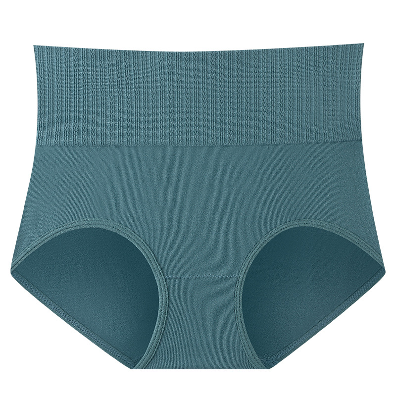 New Women's Underwear High Waist Graphene Pure Cotton Crotch Breathable Belly Lift Buttock Elastic Seamless Underwear Briefs Item Picture