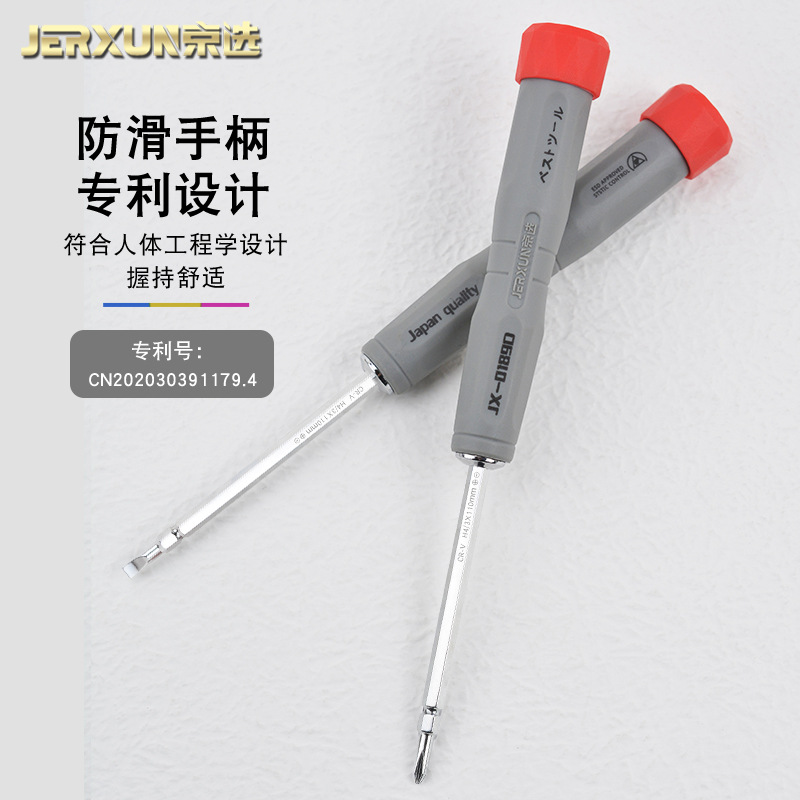 Beijing Select Mini Dual-Purpose Screwdriver Cross One Word Double Head Flat Mouth With Magnetic Small Screwdriver Screwdriver Repair Screwdriver Application Scenario