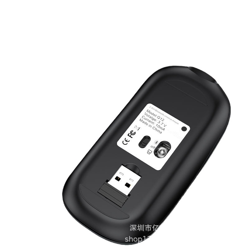 Yixin 703 Wireless Bluetooth Mouse type-c Charging Port Cross-border Amazon bestseller in stock dual-mode Item Picture