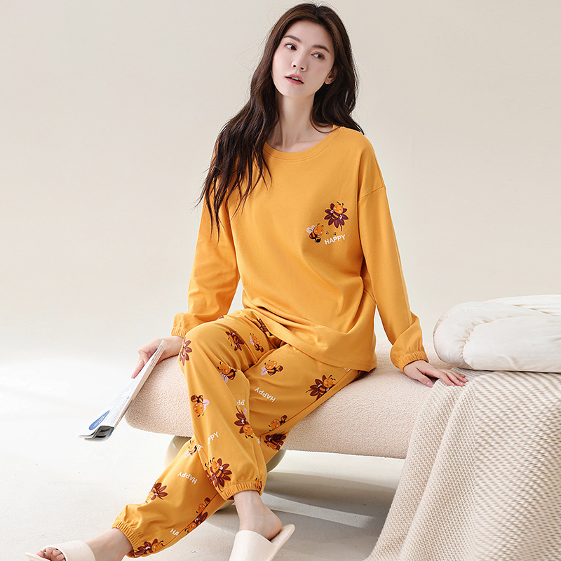 女士家居服实物图