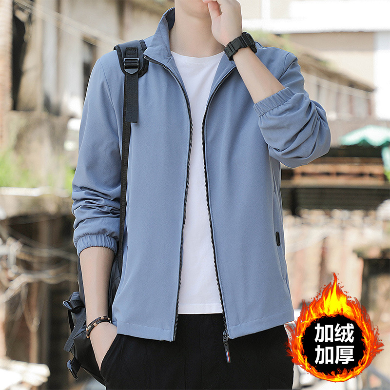 The 2023 new stylish and versatile jacket for casual and trendy men in spring and autumn is loose and suitable for wearing Application Scenario
