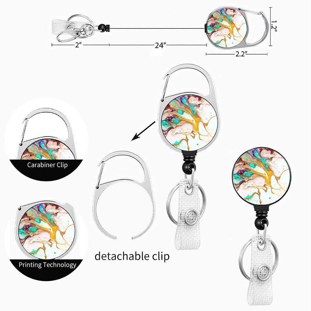 Staff Badge Badge Uv Work Badge Set With Lanyard Collar Telescopic Buckle Bus Card Set Brand Rice Card details Picture
