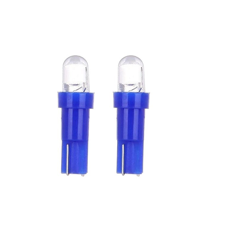 T5LED single-color round-head plug-in diffused light automotive led bulb, automotive accessories, instrument light, led indicator light Item Picture