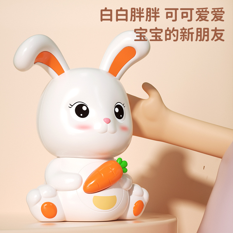 New Year cute rabbit piggy bank cartoon creative anti-drop large-capacity piggy bank wholesale birthday gifts for boys and girls Specification image