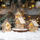 厂家直销可定制圣诞小房子木质创意小摆件灯吊饰挂饰圣诞节装饰品礼物图