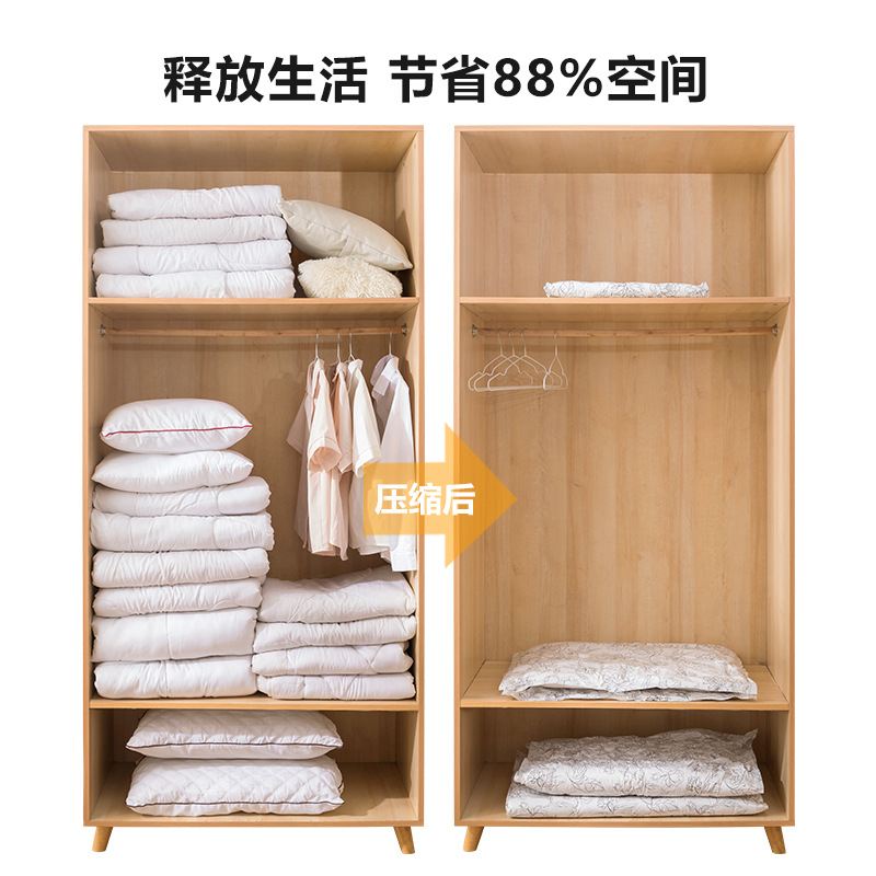 Vacuum storage bags, vacuum compression bags, thickened special bags for clothes and quilts, super thick and airtight sorting and packing bags Application Scenario