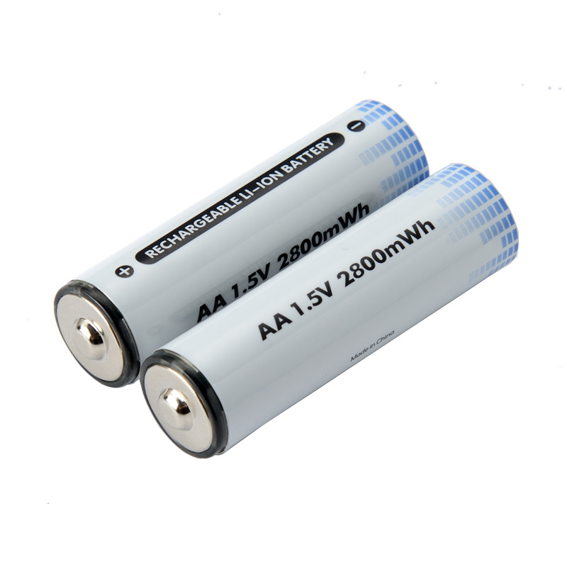 usb charging 1.5V5 battery High capacity 3000mWh Fingerprint lock toy battery 14500 lithium battery full figure