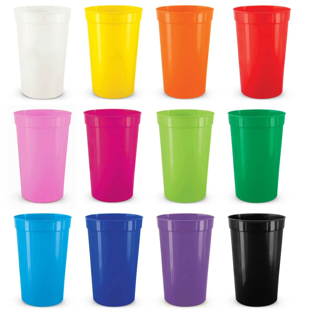 Plastic square cup, covered straw, color-changing cup, sports field advertisement 81216172232oz, frosted square cup Item Picture