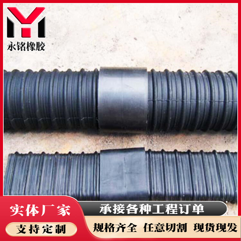 耐老化穿钢绞线黑色PE单壁波纹管混凝土桥梁预应力塑料波纹管