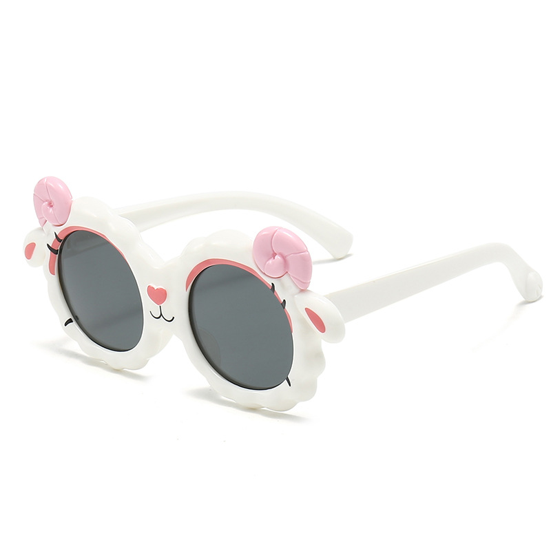 Children's Sunglasses Cartoon Sheep Children's Mirror Sunglasses Polarizing Mirror Student Sunglasses Sunshade Mirror For Children 8-127