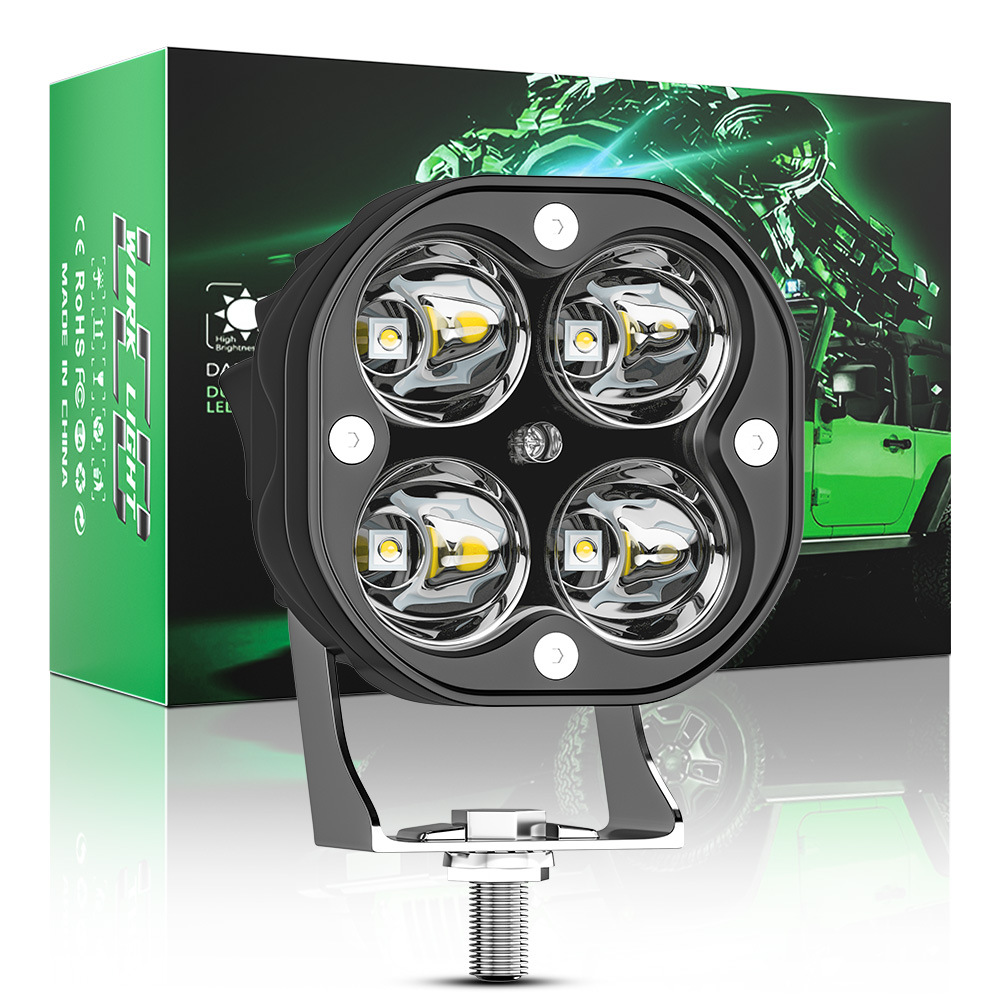DXZ car LED working light CREE 4LED 40W spotlights modified off-road lights engineering auxiliary lights full figure