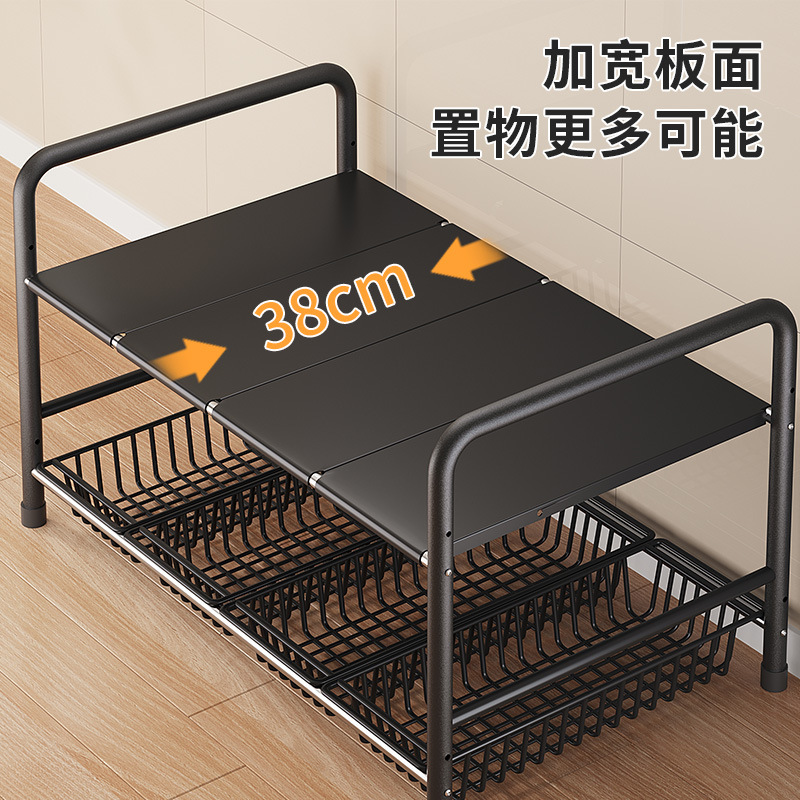 厨房置物架/置物架/厨房/置物架塑料/洗碗池置物架细节图