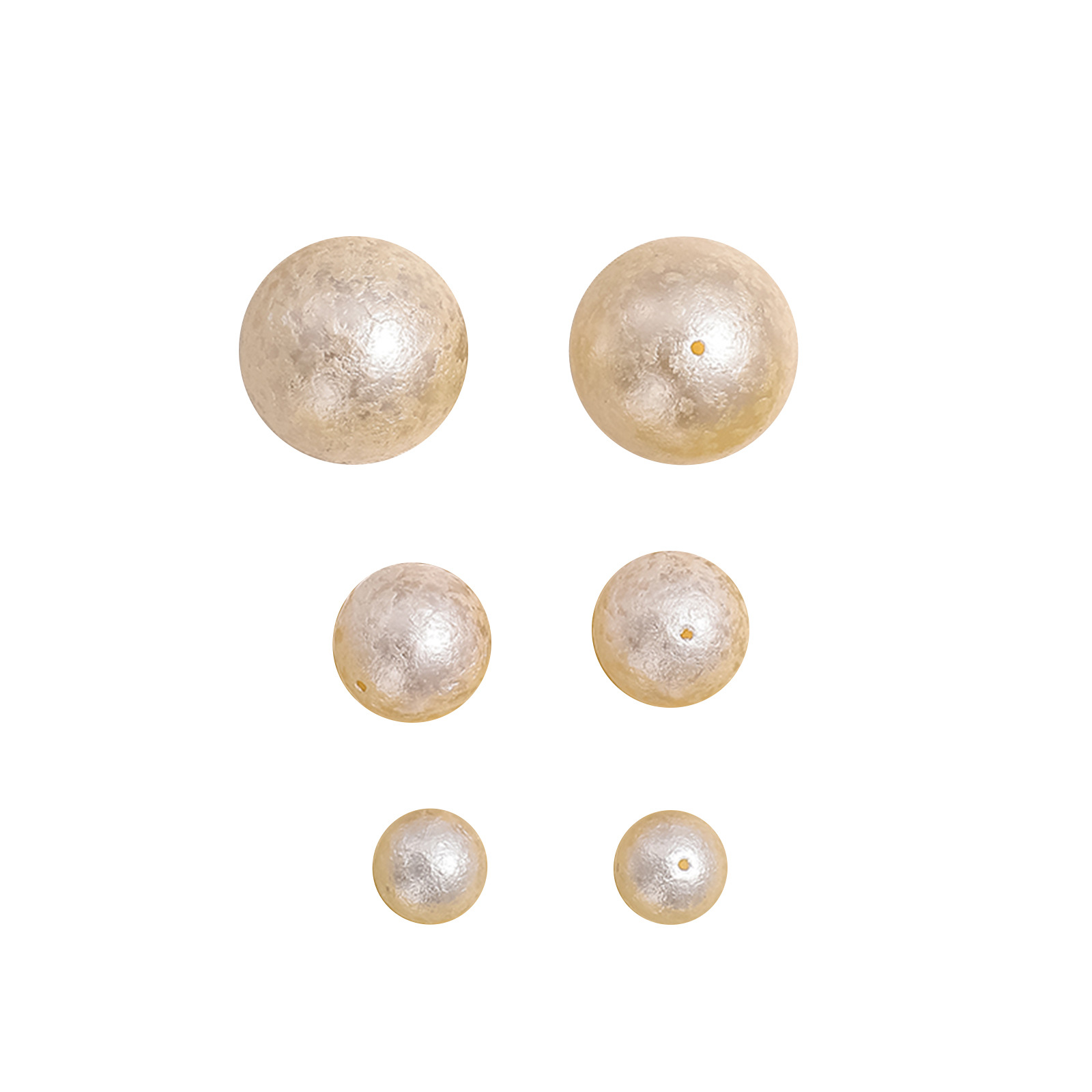 Heidi Snowflake Bead series loose bead jewelry accessories, clothing accessories materials, non-peeling, high-color beads wholesale Item Picture