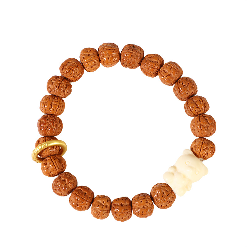 Maharashtra Beads Bracelet Single Circle Men And Women Holding Rosary Tray Play Bracelet Tibetan Buddhist Beads Play Hand Jewelry Item Picture