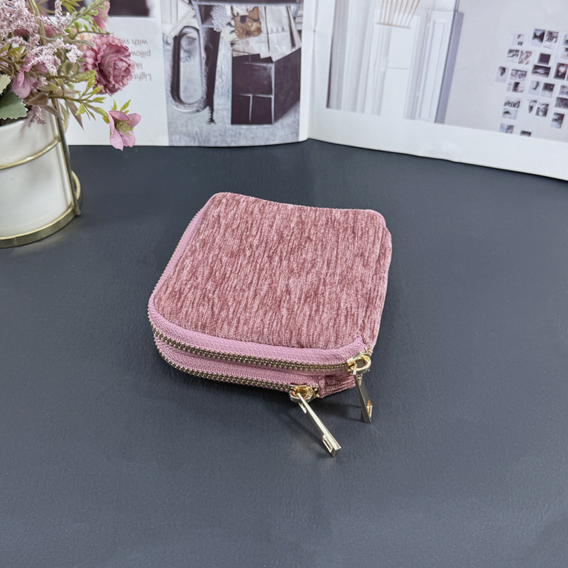 Venta directa de fábrica portátil de seis capas borla joyería bolsa de almacenamiento cristal perla mano cadena viaje bolsa de joyería en stock al por mayor pic 25