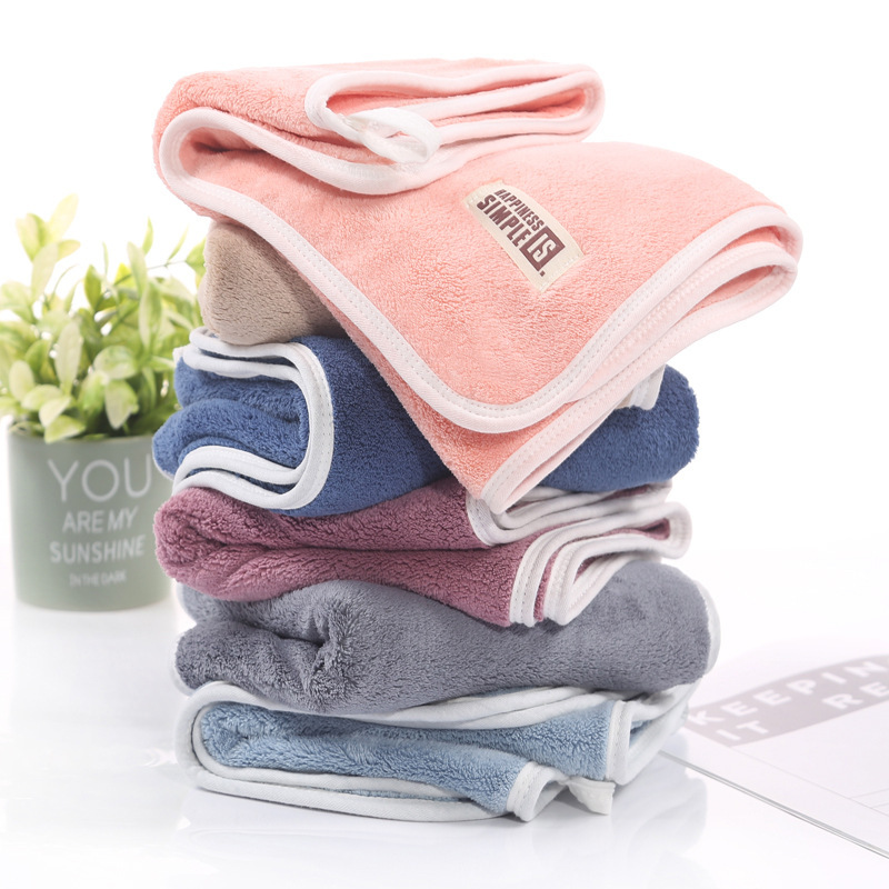 【LOVELY HOME】【 Hold Jia 】 Coral velvet towel soft absorbent face towel Tiktok The same type of face towel manufacturers spot wholesale can embroider character full figure