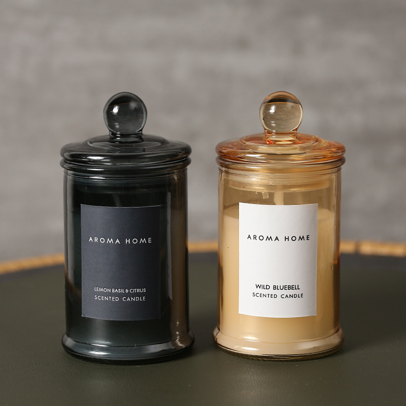 Z Scented Candle Soybean Wax New Small Tea Can Fragrance Gift Accompanied By A Hand Gift Wholesale details Picture