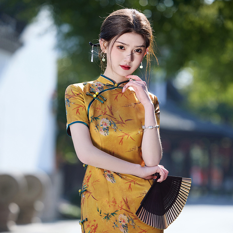 旗袍实物图