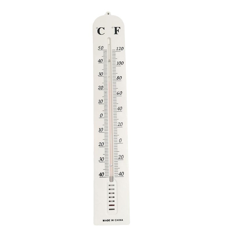 Factory wholesale bagged large thermometers, vegetable greenhouse thermometers, wall-mounted Celsius and kerosene thermometers Item Picture