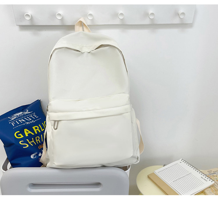 书包女日系初中生大容量学院风背包简约休闲户外双肩包高中书包女详情37