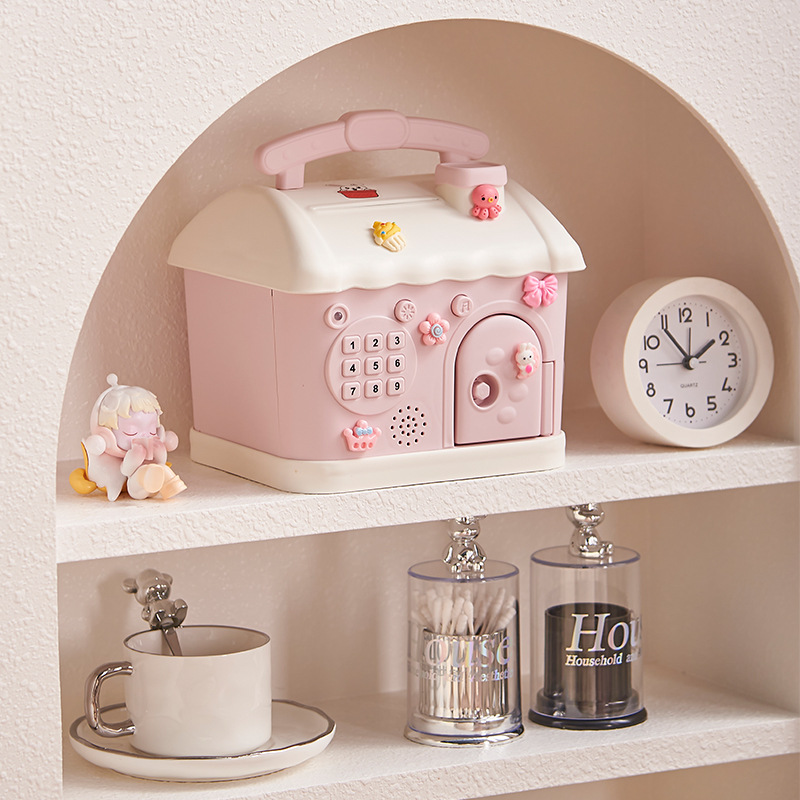 Songtai Net Red Music Children's Piggy Bank Can Access Piggy Bank Boy Girl Lovely Wind Birthday Gift Music Box Item Picture