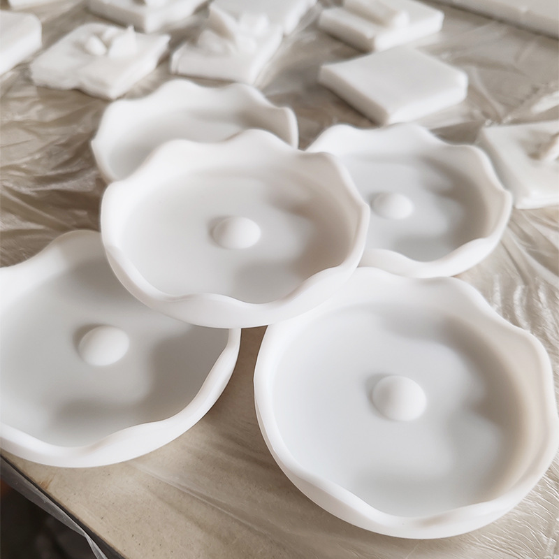 Thickened food-grade silicone cup lid, creative snow cup lid, mug, eco-friendly silicone cup lid, water cup dust cover Specification image