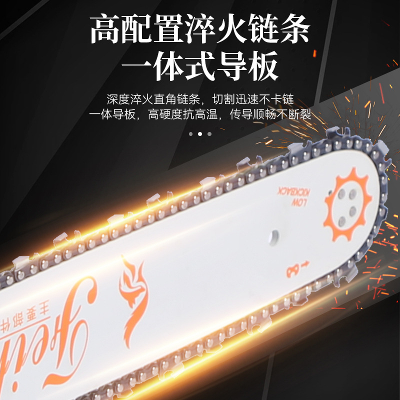 New Chainsaw Logging Saw High-Power Household Portable Chain Saw Chainsaw Gasoline Logging And Tree Cutting Gasoline Saw Wholesale Application Scenario