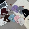 Winter ear-protecting baby super cute hats, small pullover hats, knitted hats, adorable woolen hats, autumn and winter children's cartoon woolen hats Application Scenario