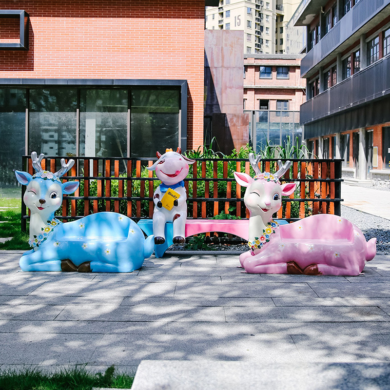 Fiberglass Sculptures in Playgrounds