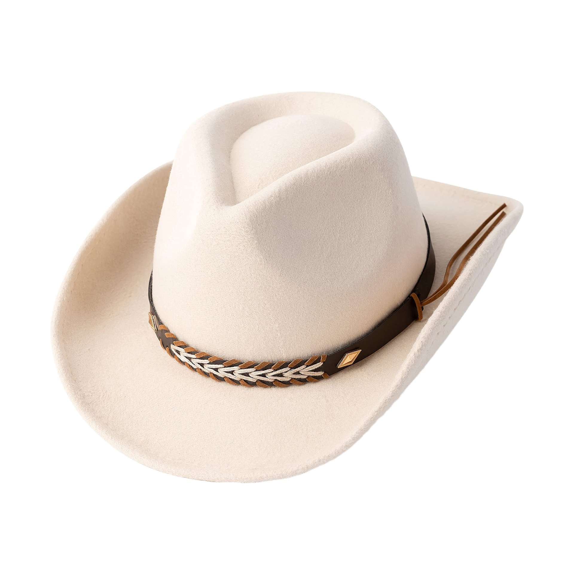 跨境热销复古爵士帽 英伦百搭派对街头气质西部牛仔帽男女士礼帽
