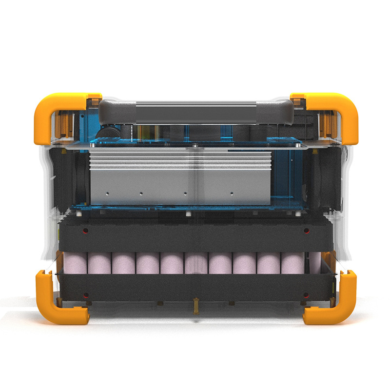 Baikelong Portable Outdoor Power Supply 1200W High-power energy storage Camping Emergency Power outage Self-driving Tour Iron Lithium version Application Scenario