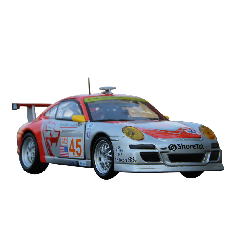 批发Bburago比美高1:24保时捷911 GT3赛车仿真合金汽车模型收藏金属玩具详情图5
