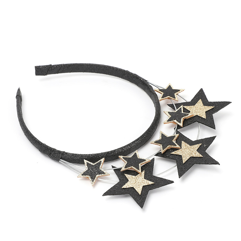 Qiwei Accessories Exclusive Qiwei Accessories Exclusive Amazon Halloween and Ghost Festival Party Outfit Devil Horn Hairband, Hairpin Headwear Item Picture