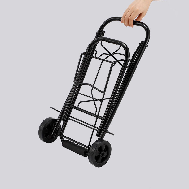 Small Cheap Folding Paint Luggage Small Cart Cart Picnic Camper Cart Water Delivery Trolley details Picture