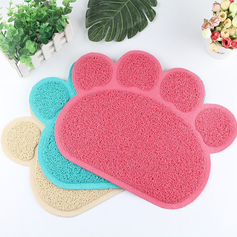 宠物用品PVC猫砂垫猫砂盆防漏垫猫咪厕所垫防滑猫爪脚垫猫咪餐垫