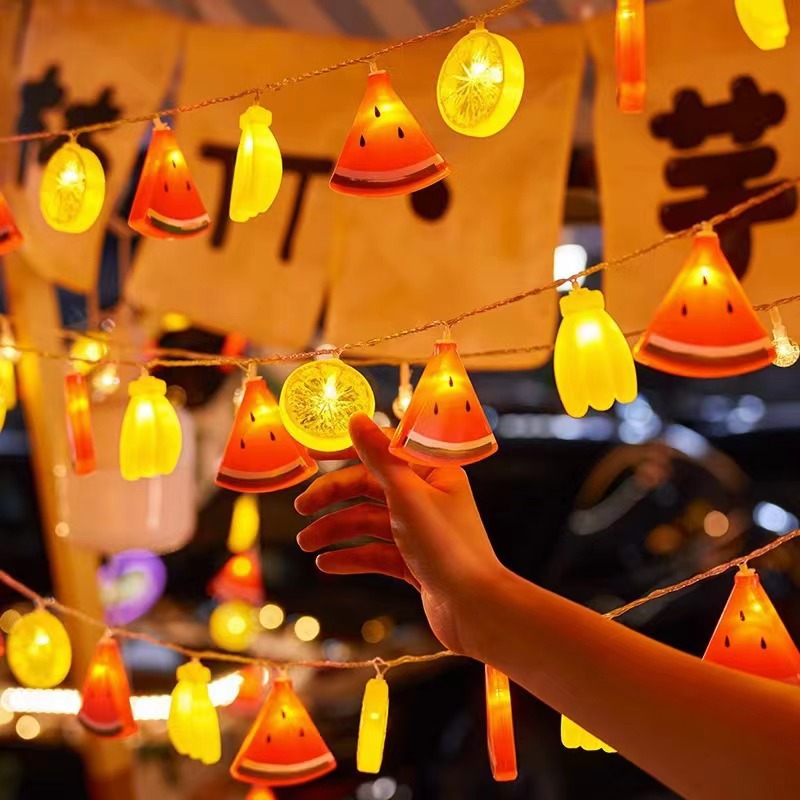 室内LED灯串实物图