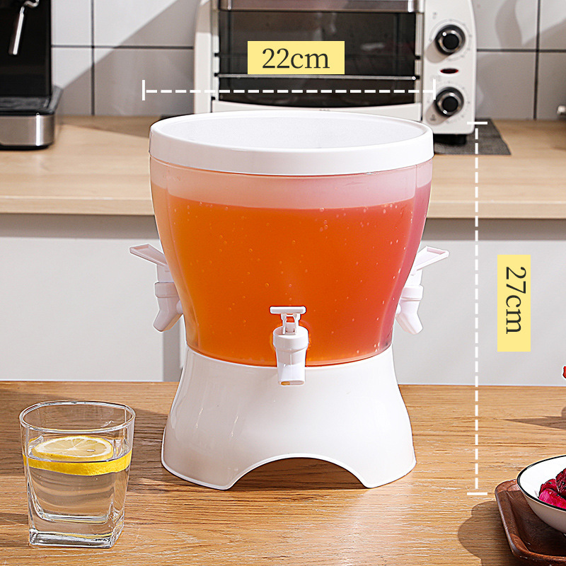 Refrigerator with cold water, faucet and rotatable fruit teapot details Picture