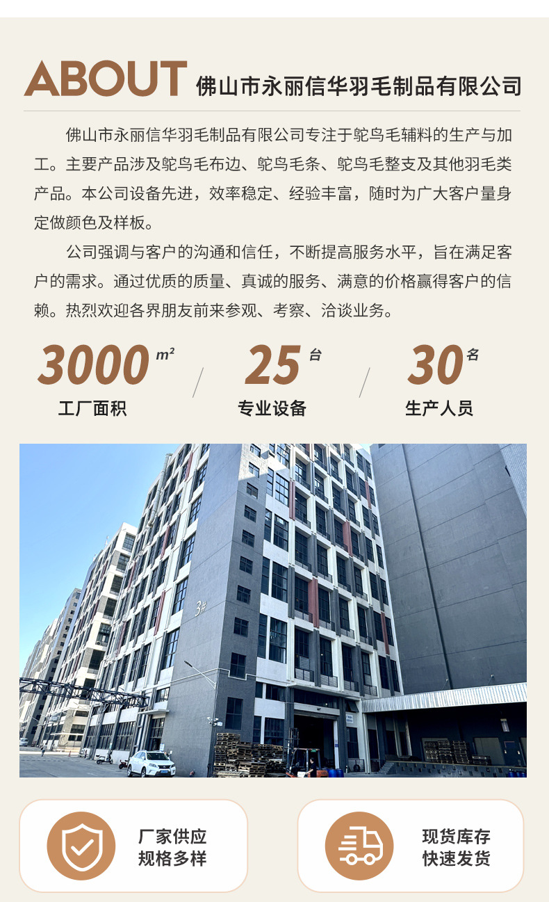 厂家直销15-80cm鸵鸟毛舞台布置真羽毛发夹装饰插花婚庆布置羽毛详情22