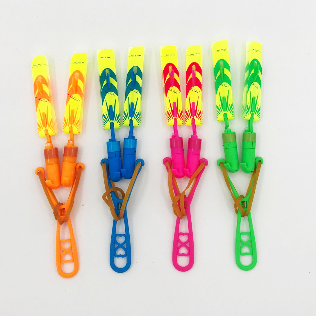 New LEAF LED light toy round whistle large light slingshot catapult flying arrows flying fairies thumbnail