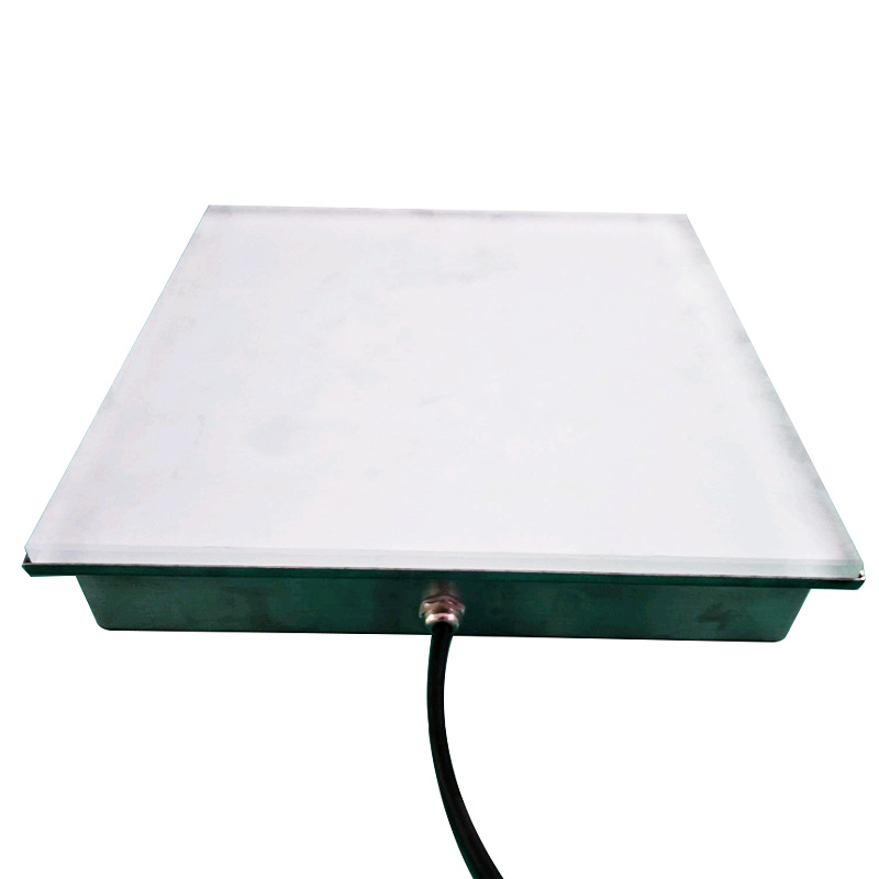 led floor tile light, stainless steel colored light-emitting brick, sensor outdoor park square ground interactive dancing, dancing, trampling, dmx stage square floor light Application Scenario