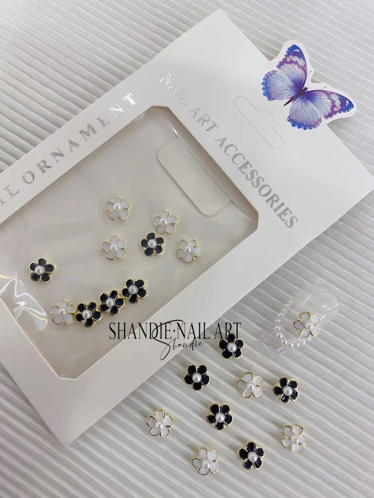 纸卡装合金花细节图