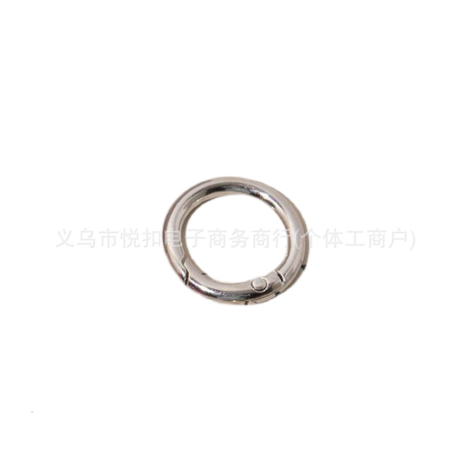 25mm spring ring diy jewelry accessory, candy-colored baked paint open ring hardware keychain accessory Item Picture