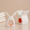Wholesale cartoon rabbit quilt drying clips, multi-functional clothes drying clips, balcony windproof clips, cute rabbit ear quilt drying clips Application Scenario