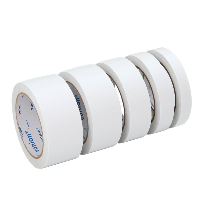 双面胶带高粘白底实物图