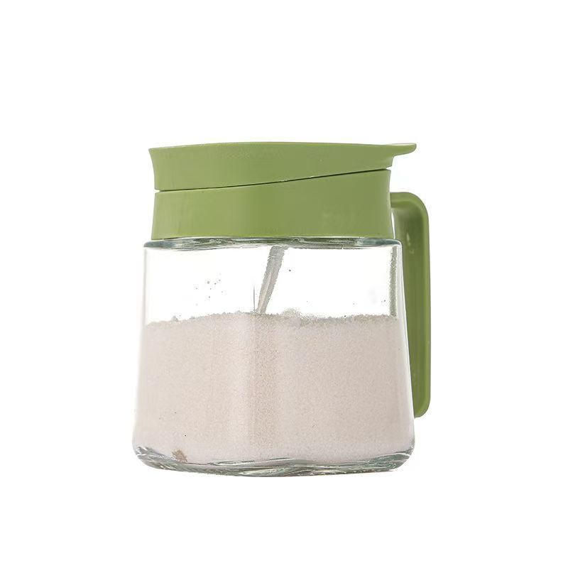 علب التوابل الزجاجية في علب التوابل المنزلية، علب الملح، علب التوابل الصلبة Item Picture