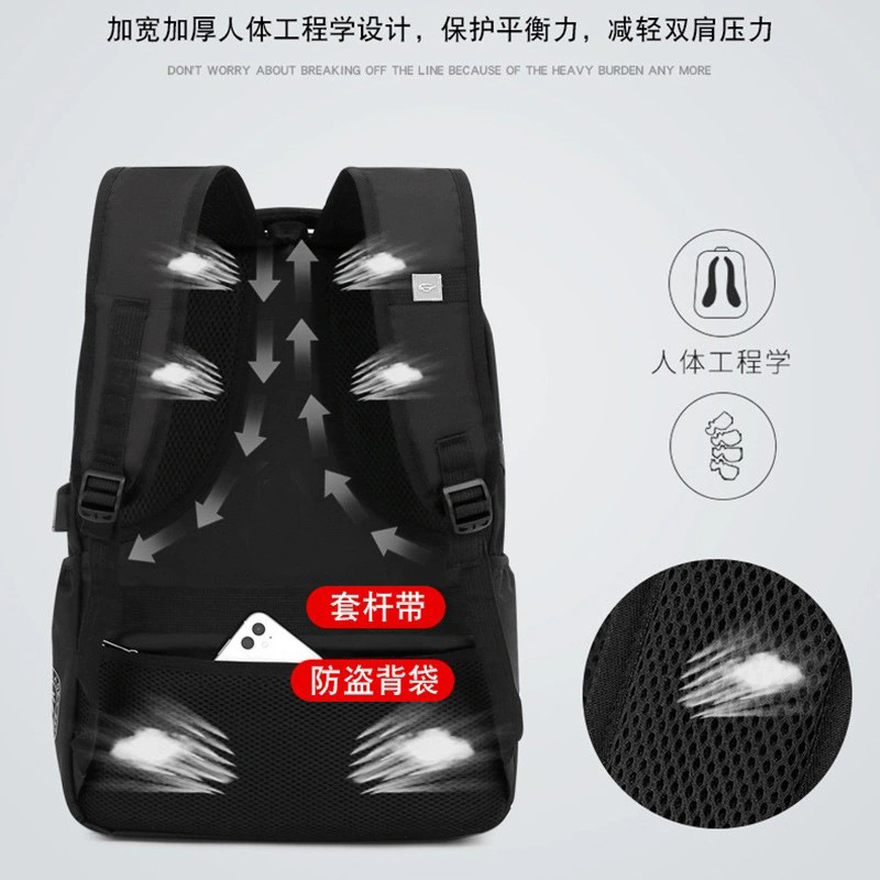 Business backpacks, outdoor large-capacity travel bags, men's backpacks, business trip computer bags details Picture